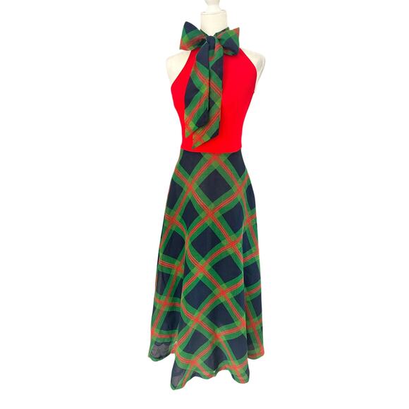 Adorable Fun unique bright Christmas dress for any holiday party SzS - Picture 1 of 8